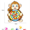Gadgestix – StickyFun™ Montessori-Dartspiel für Kinder mit süßen Tiermotiven