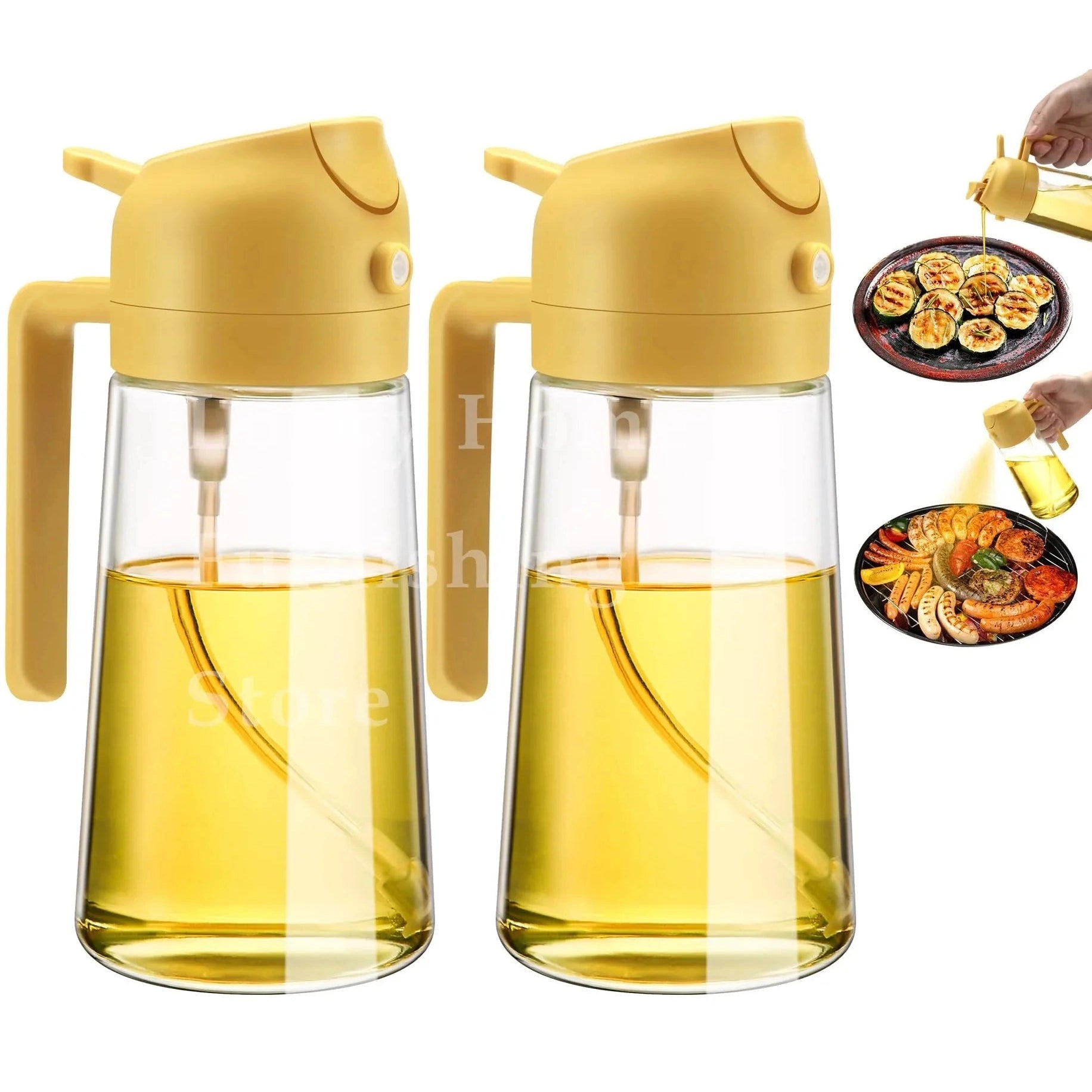 Gadgestix – OilMaster™: Präziser Ölsprüher für gesundes Kochen