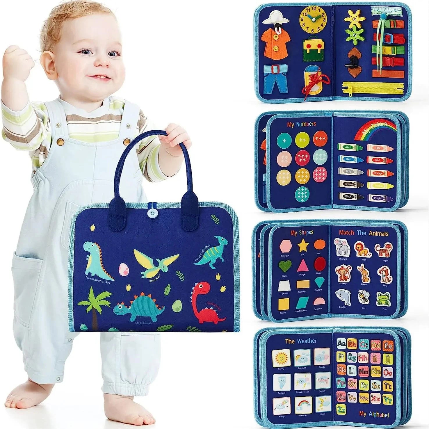 Gadgestix – TravelBusy™: Das kompakte Montessori-Aktivitätsboard für unterwegs
