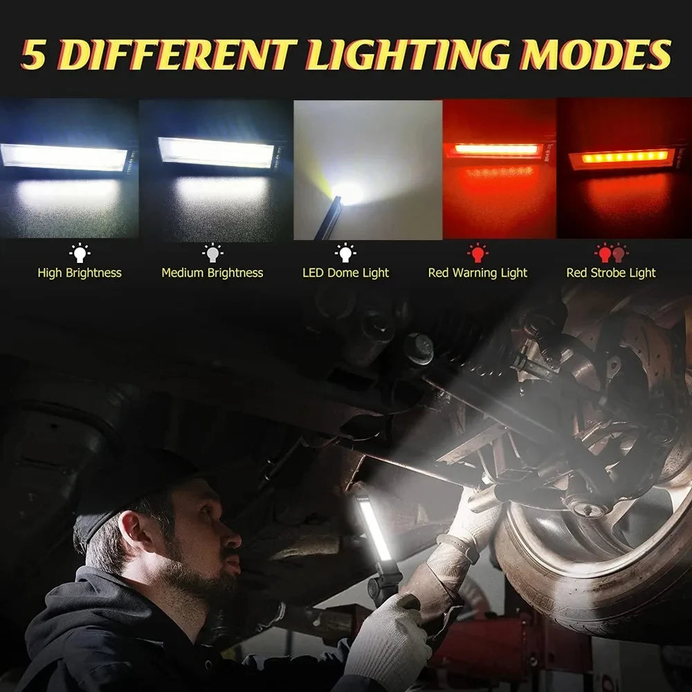 Gadgestix – UltraBeam™ Wiederaufladbare LED-Arbeits- & Campinglampe