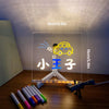 Gadgestix – GlowNote™: LED-Schreibtafel mit Nachtlicht & 7 bunten Stiften
