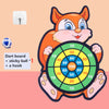 Gadgestix – StickyFun™ Montessori-Dartspiel für Kinder mit süßen Tiermotiven