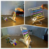 Gadgestix – GlowNote™: LED-Schreibtafel mit Nachtlicht & 7 bunten Stiften