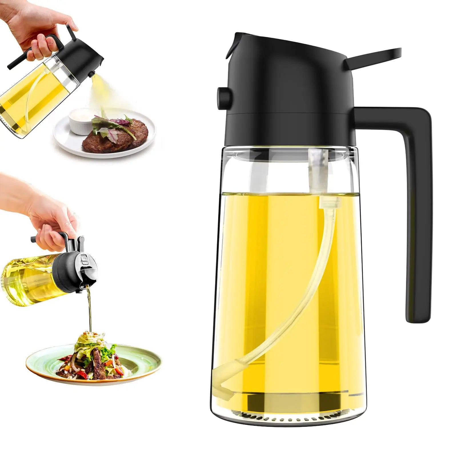 Gadgestix – OilMaster™: Präziser Ölsprüher für gesundes Kochen