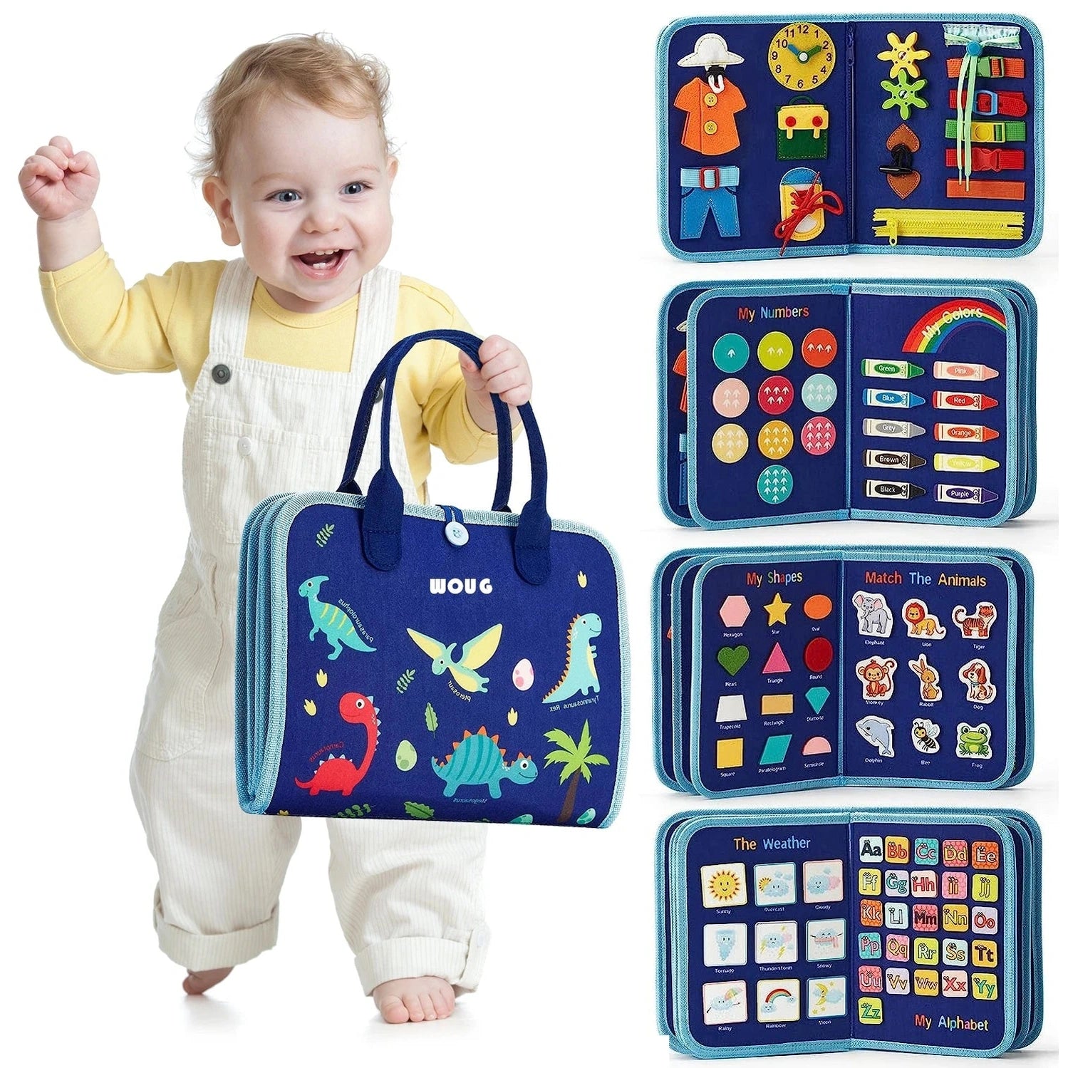 Gadgestix – TravelBusy™: Das kompakte Montessori-Aktivitätsboard für unterwegs