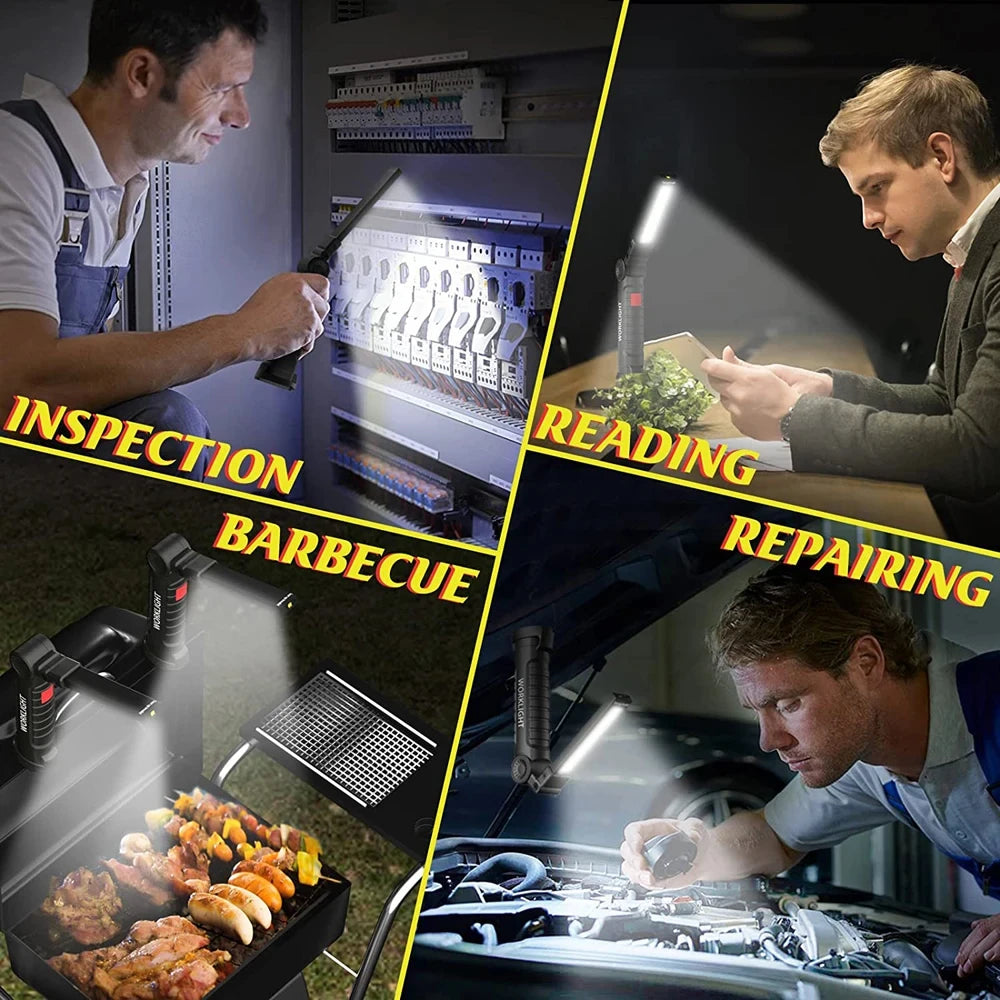 Gadgestix – UltraBeam™ Wiederaufladbare LED-Arbeits- & Campinglampe