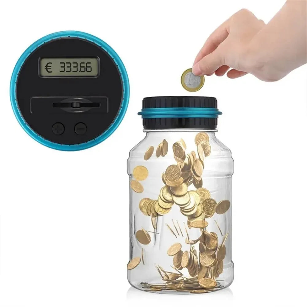 Gadgestix – SmartCoin™: Digitale Sparbüchse mit LCD-Zählfunktion