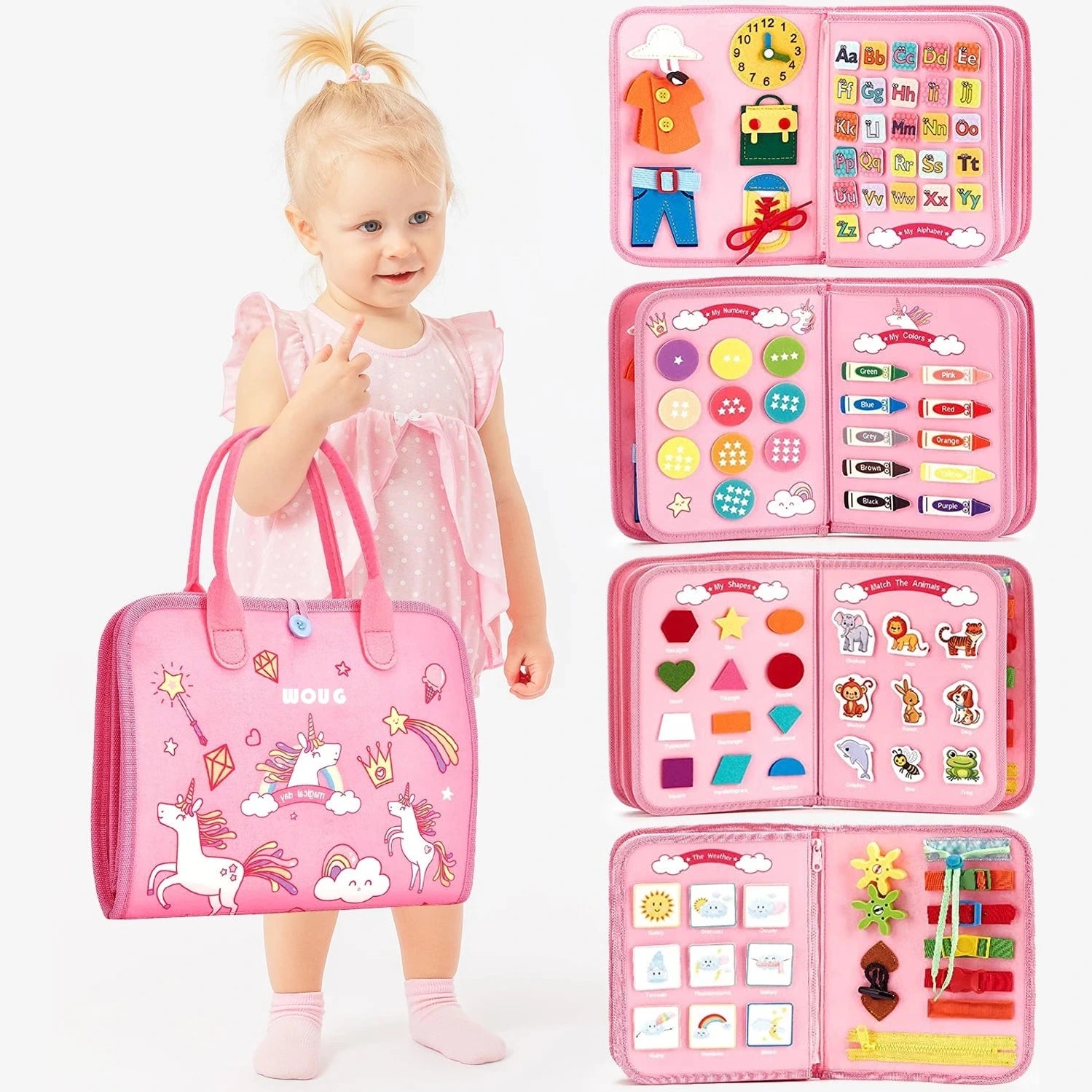 Gadgestix – TravelBusy™: Das kompakte Montessori-Aktivitätsboard für unterwegs