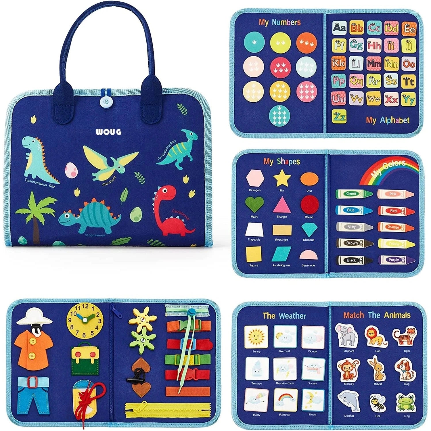 Gadgestix – TravelBusy™: Das kompakte Montessori-Aktivitätsboard für unterwegs