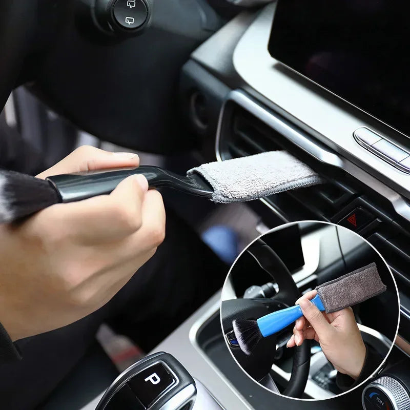 Gadgestix – DetailBrush™: Doppelseitige Autopflegebürste für Innen- & Außenreinigung