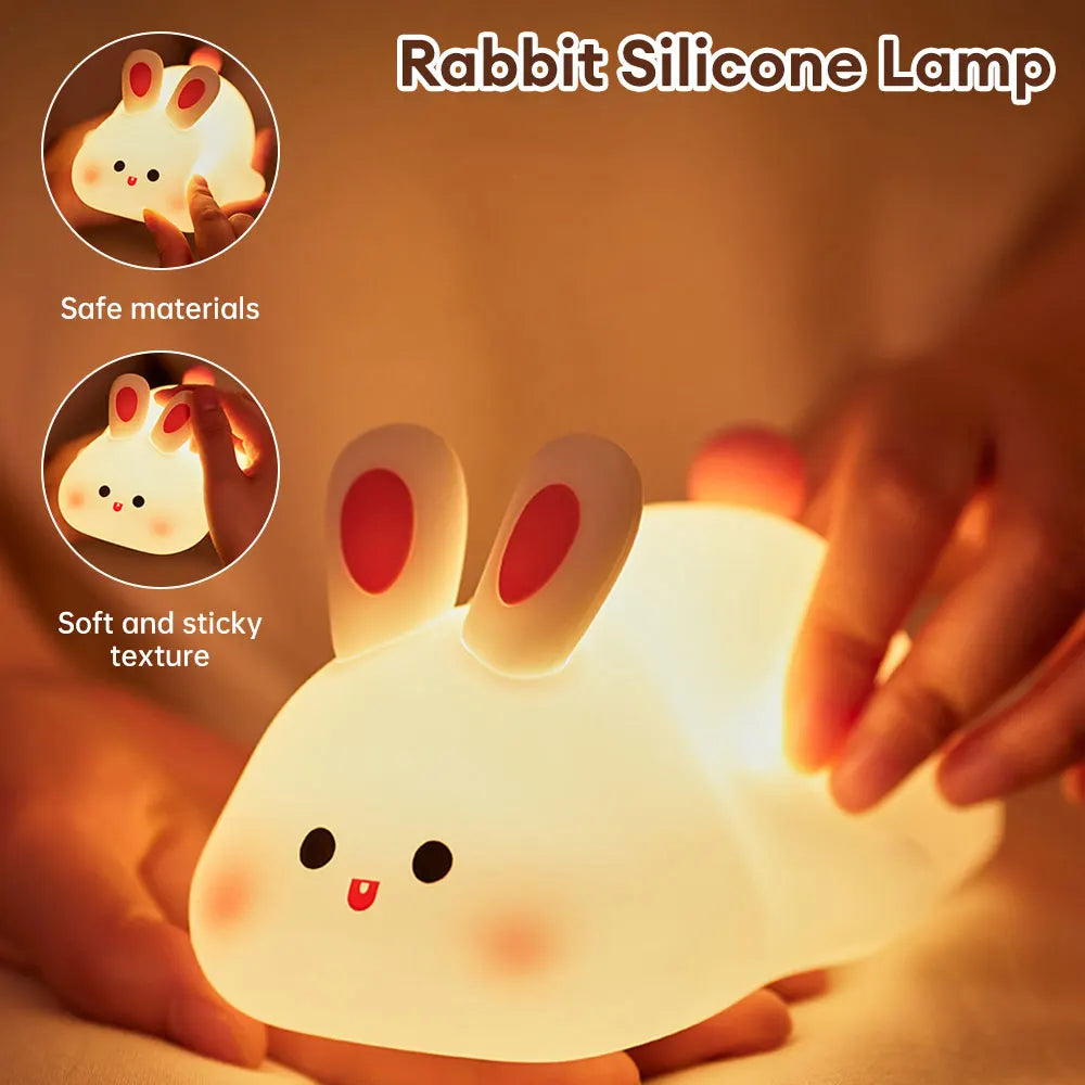 Gadgestix – BunnyGlow™ Die süße Nachtlampe mit Touch-Sensor & Timer