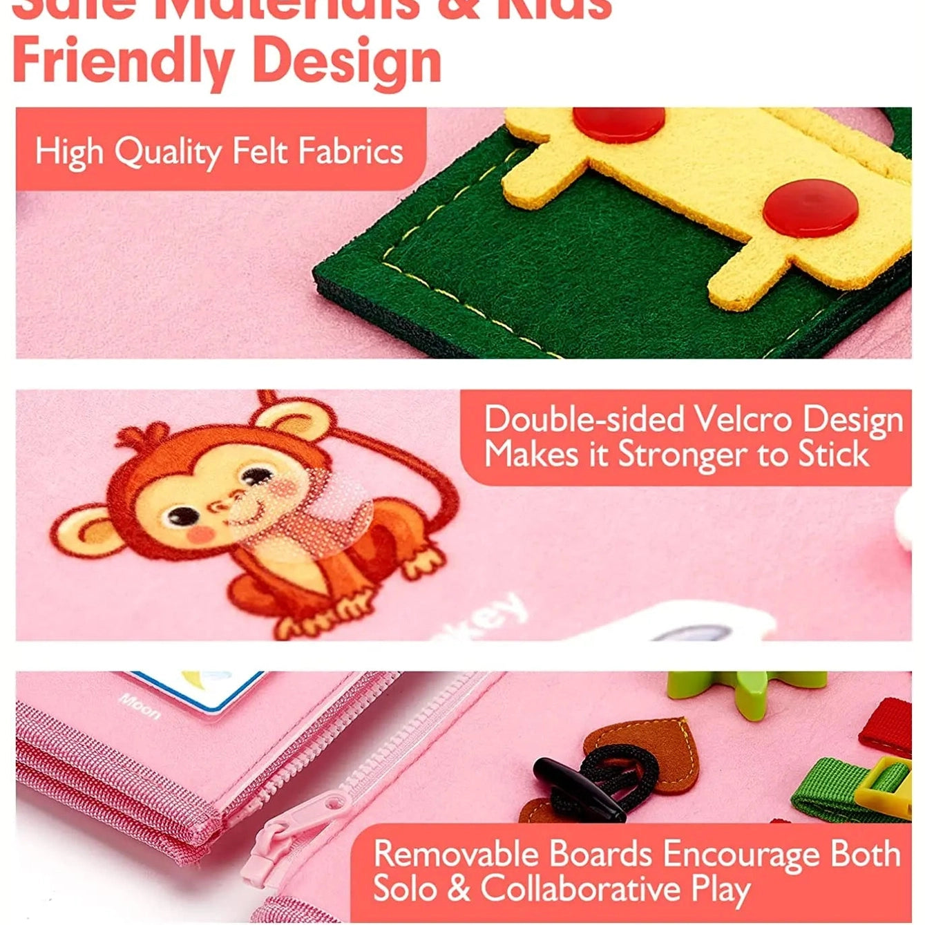 Gadgestix – TravelBusy™: Das kompakte Montessori-Aktivitätsboard für unterwegs