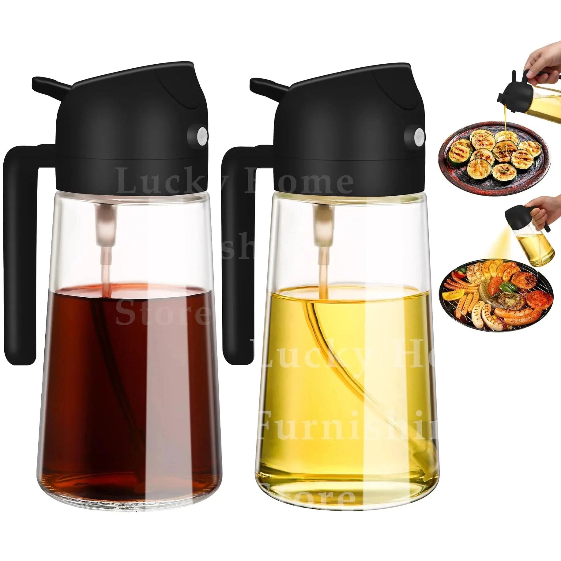 Gadgestix – OilMaster™: Präziser Ölsprüher für gesundes Kochen