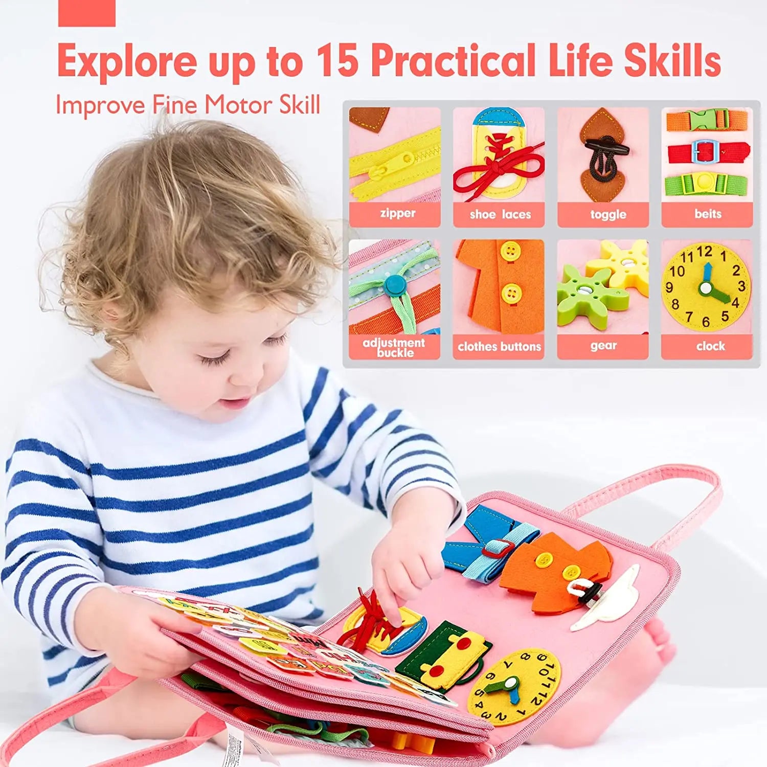 Gadgestix – TravelBusy™: Das kompakte Montessori-Aktivitätsboard für unterwegs