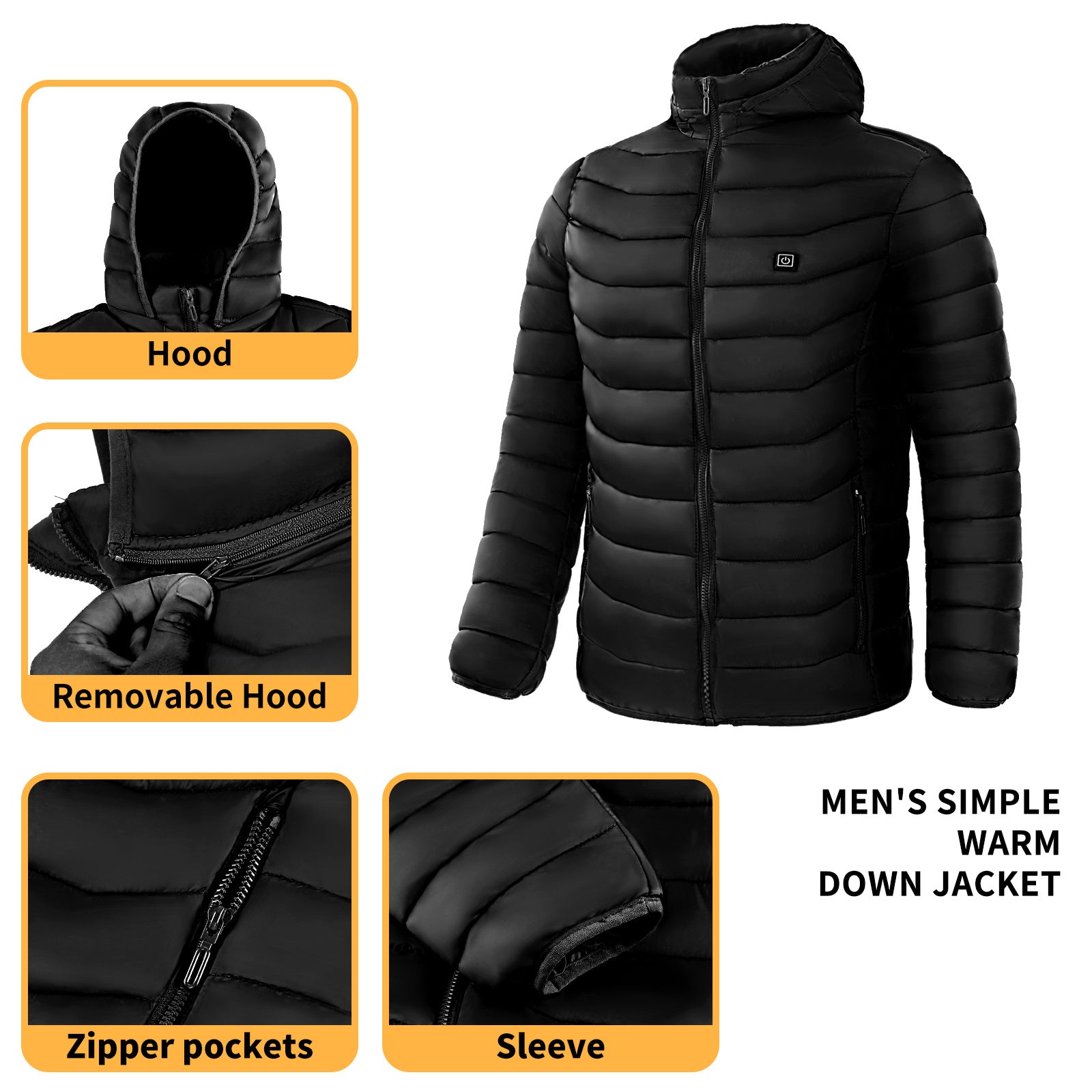 Gadgestix - Einstellbare Komfort-Heizjacke